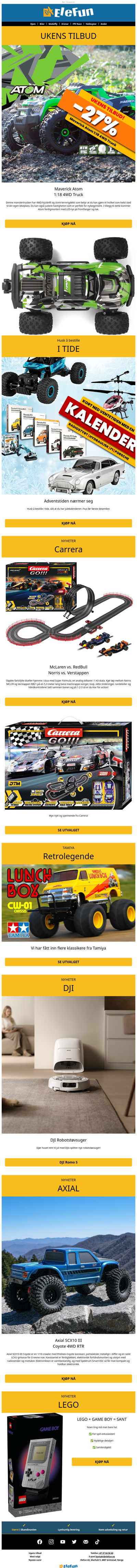 Maverick Atom Monster 4WD som ukens tilbud