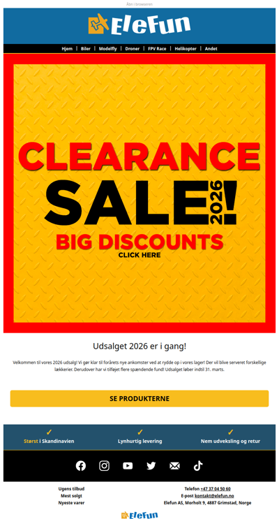 Elefun Clearance Sale starts now! 💥