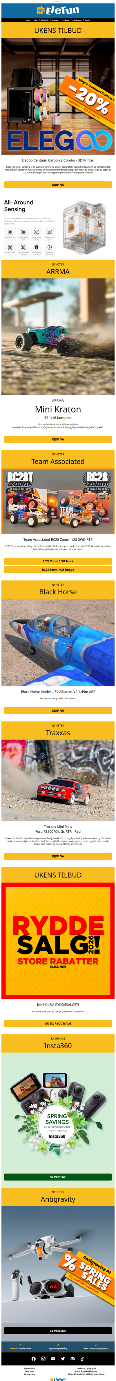 Ny 3D-printer til påske? 🐣 -20% på Elegoo Centauri Carbon 2 Combo