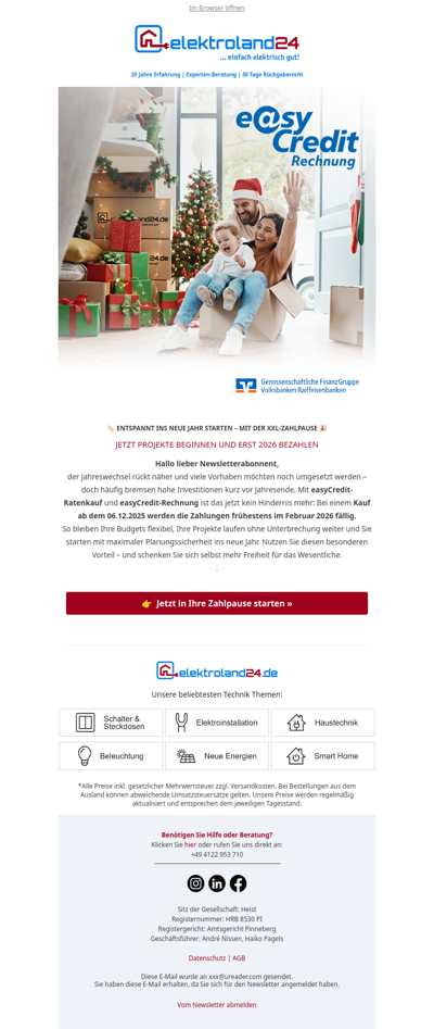 Jetzt investieren – zahlen erst 2026