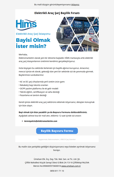 İşinize Yeni Bir Gelir Kanalı Ekleyin → HİMS Bayisi Olun