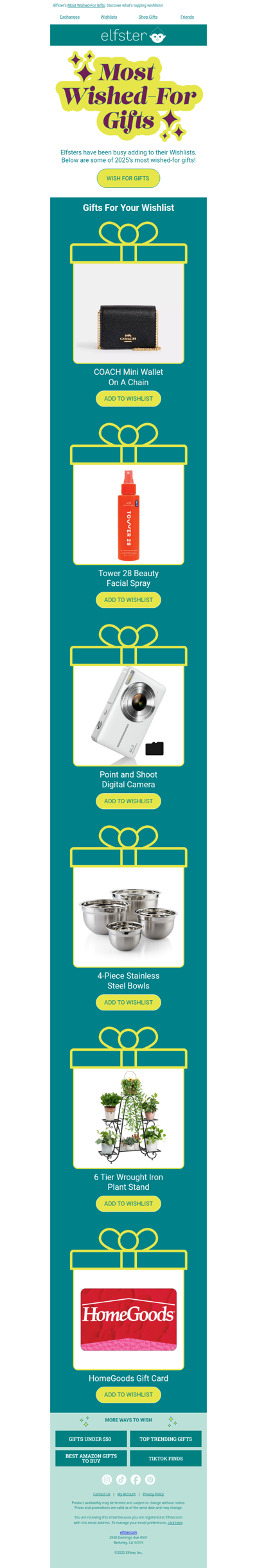 📣 2025's Most Wished-For Gifts