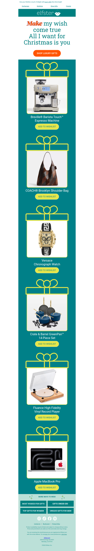 Luxe Gifts for Your Wishlist