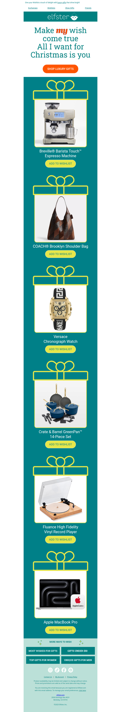 Luxe Gifts for Your Wishlist