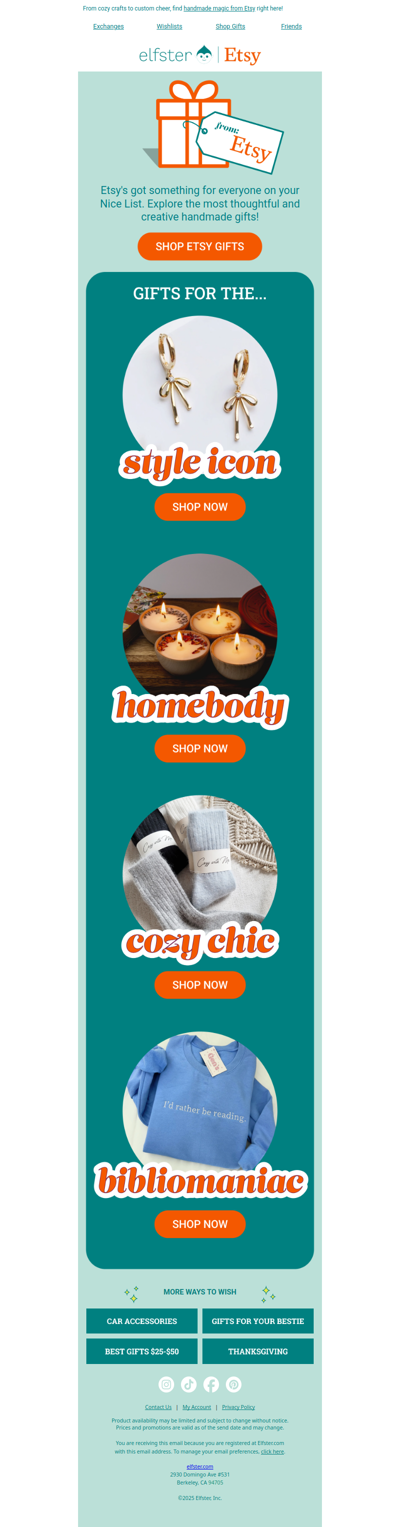 Gifts from Etsy are the Best-ey