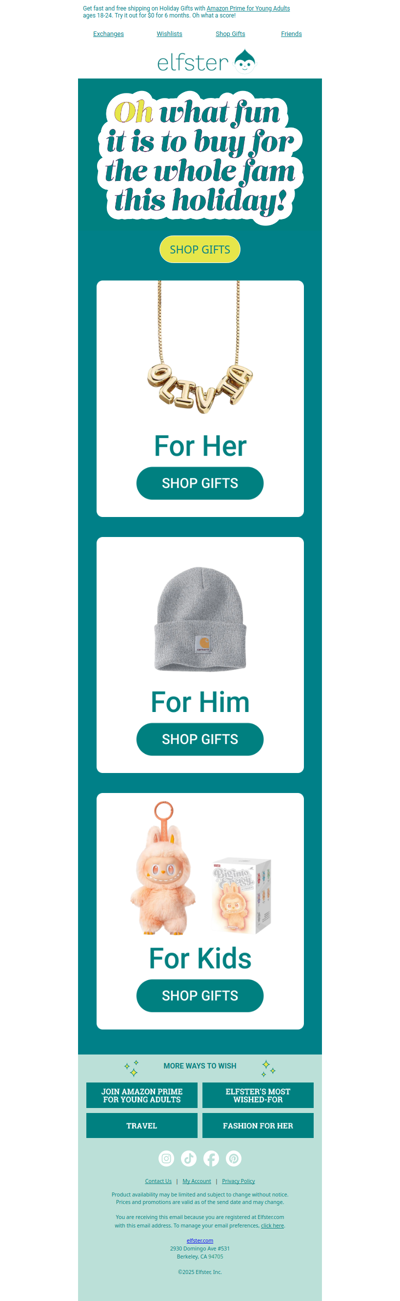 🎶 Oh What Fun! Gifts for Everyone