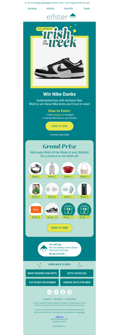 ✨ Wish of the Week ✨ Win Nike Dunks