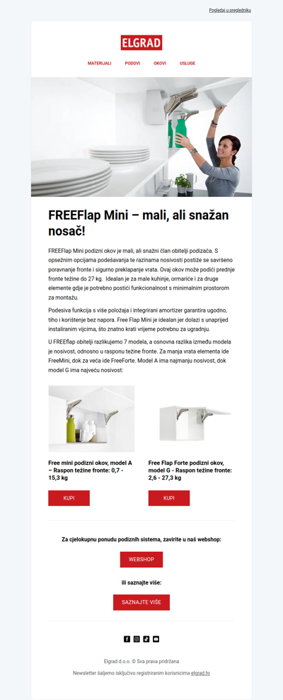 ‼️ FREEFlap Mini – mali, ali snažan nosač!