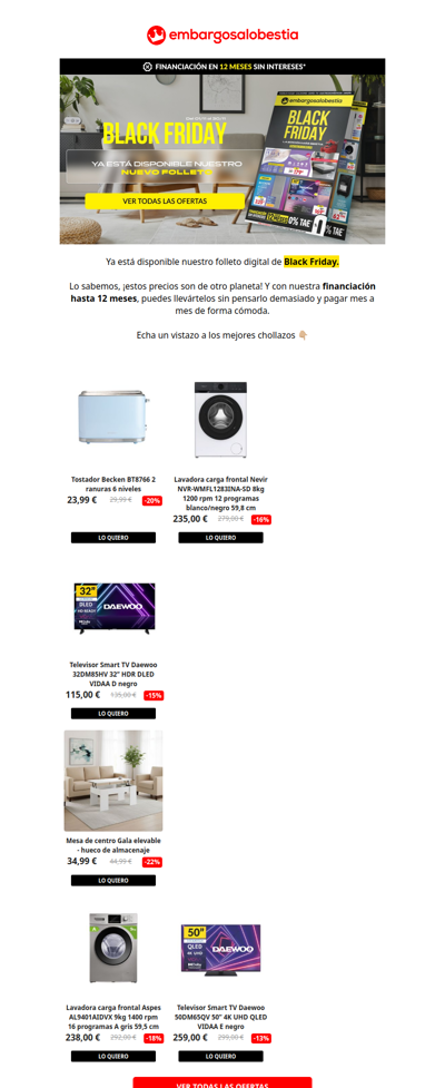 Folleto digital Black Friday 🗞️ ¡Ya disponible!