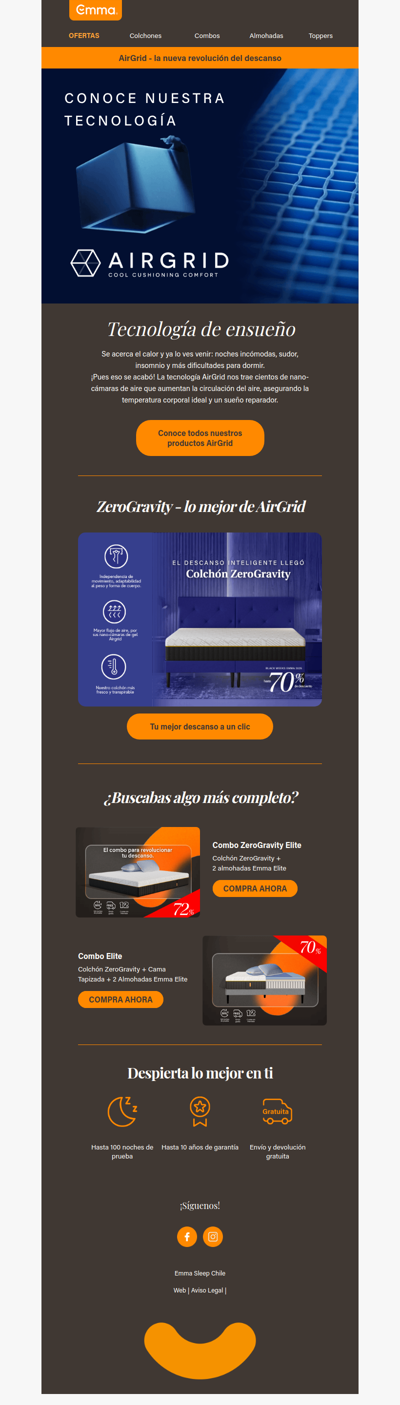 Conoce nuestra tecnología AirGrid🧊