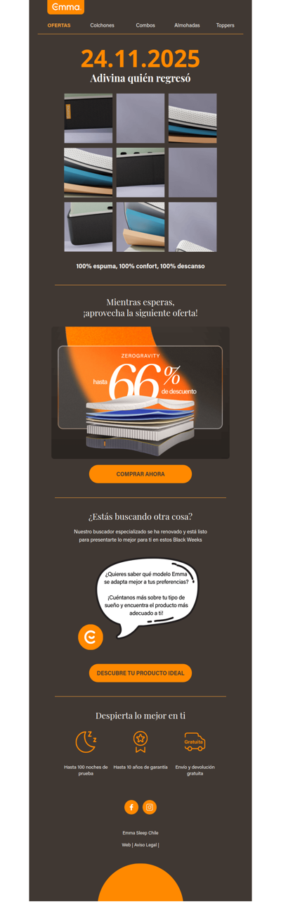 Las mejores noches de sueño están por volver💤💤💤