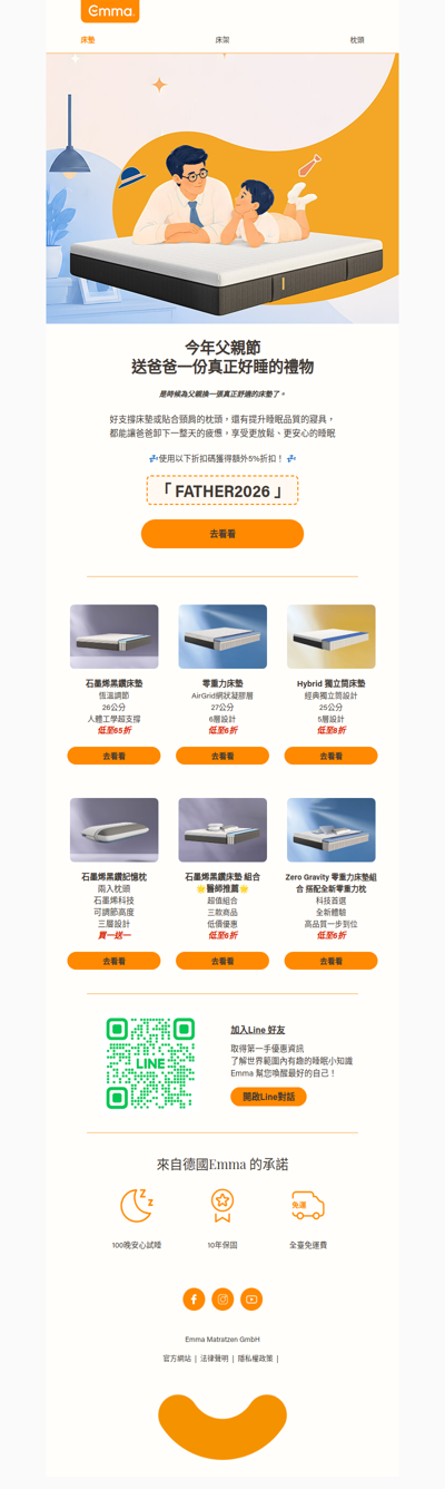德國Emma和你一起為父親送好禮