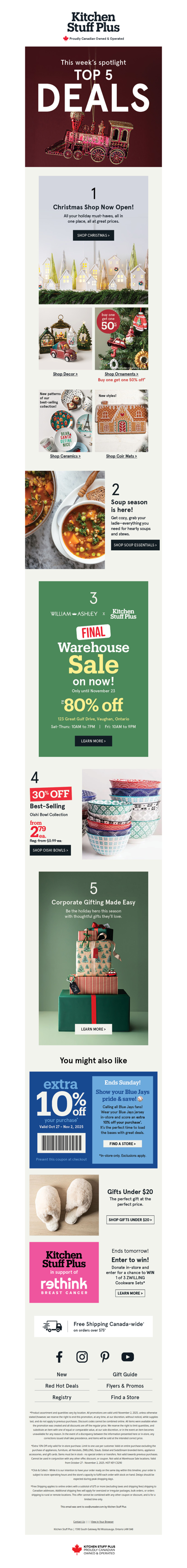 Your One-Stop Holiday Shop 🎁