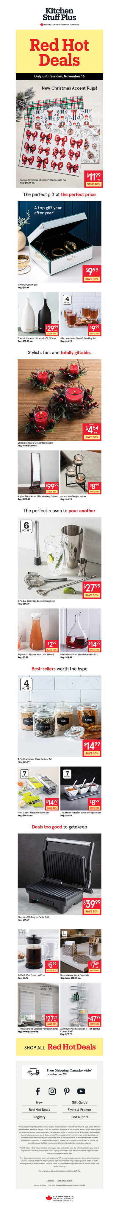 Red Hot Deals: Gifting Edition 🎀