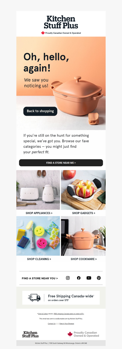 Your finger hovered over ‘add to cart.’ We felt that.