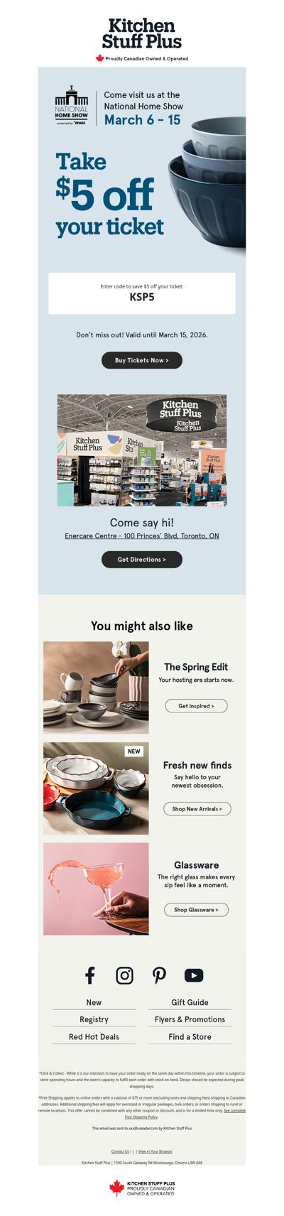 We’re at the Home Show! ✨