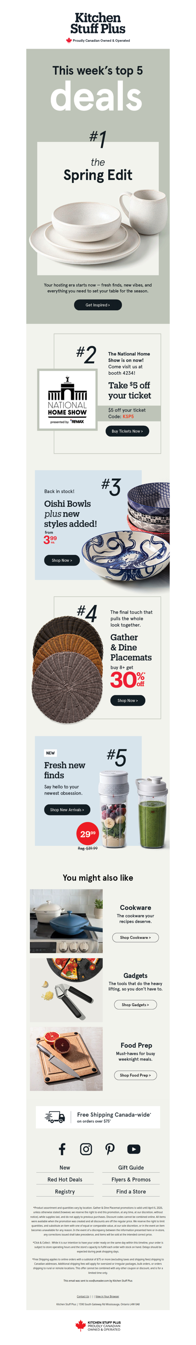 Did You See Our Spring Drop?