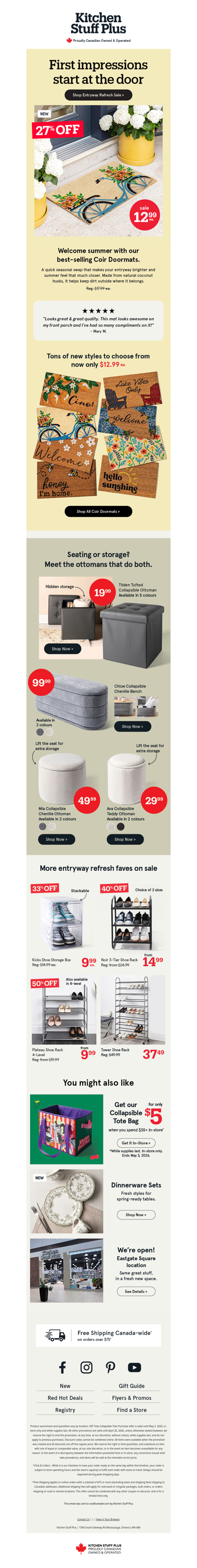 The Entryway Upgrade Event