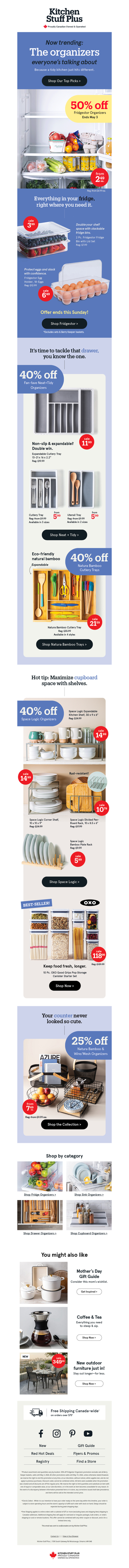 These Kitchen Organizers Start at $2.49😱