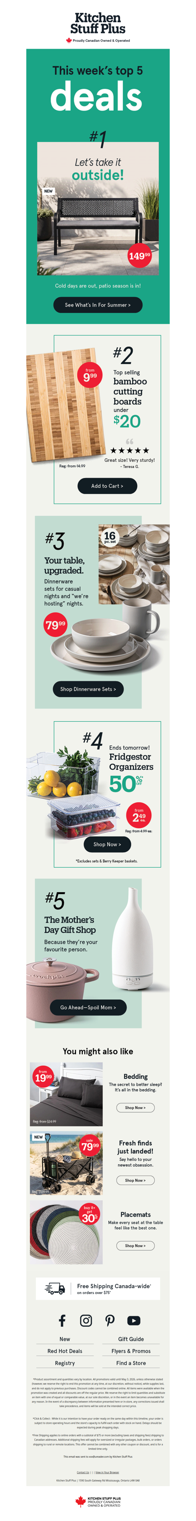 Stop Scrolling: Patio + Kitchen Deals 👉