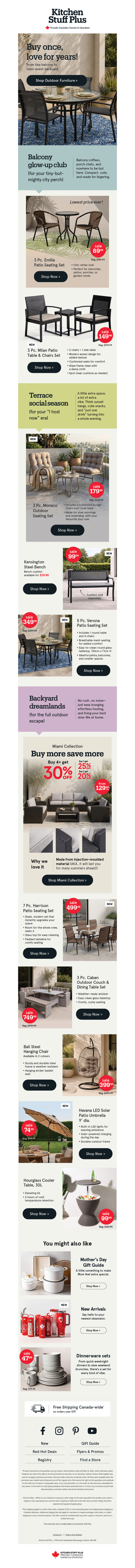 ⛱ Patio Furniture - up to 40% OFF😱