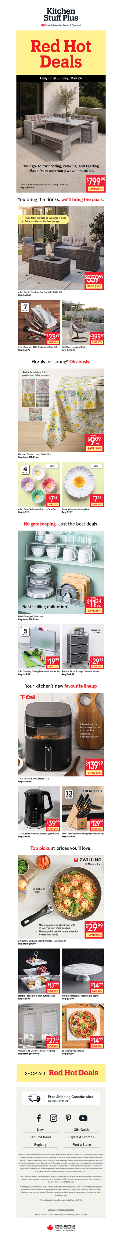 NEW Red Hot Deals This Way