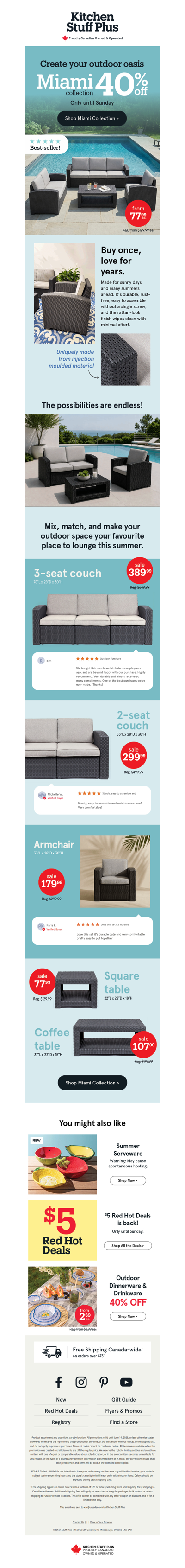 40% OFF Our #1 Patio Furniture😱