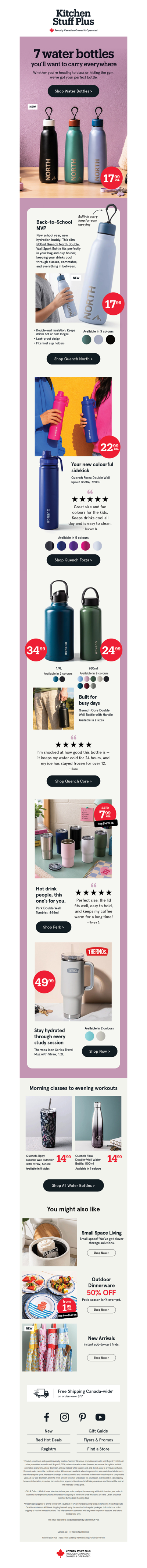 7 Water Bottles Worth the Hype