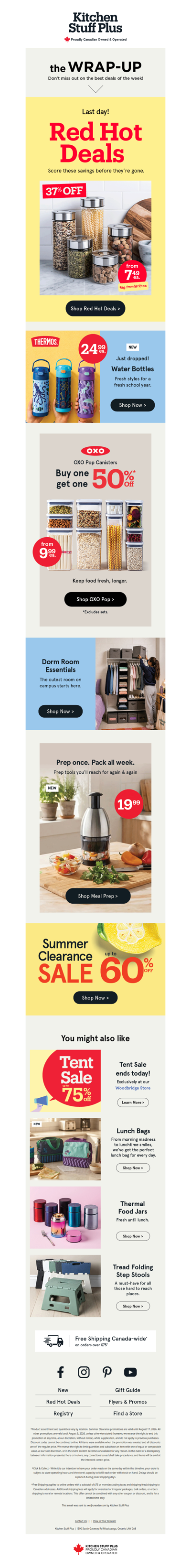 🔥Red Hot Deals End Today