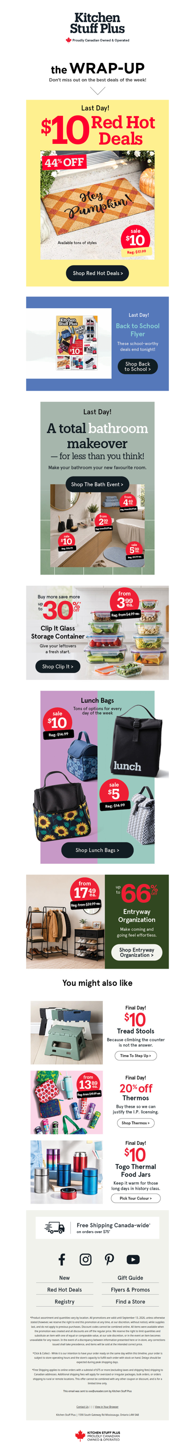 $10 Deals Ends Today⌛
