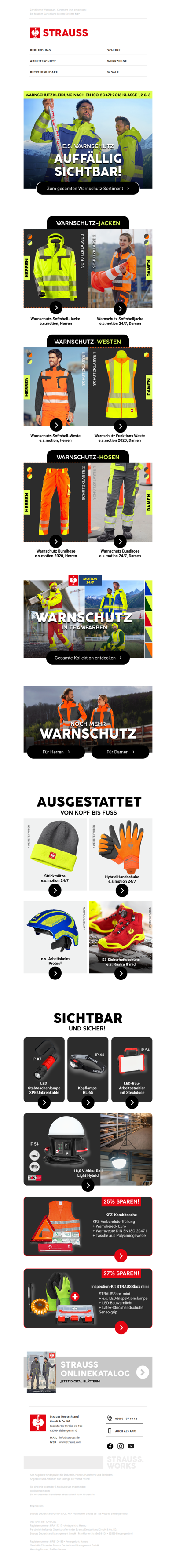 Warnschutz | Sichtbarkeit fürs ganze Team!