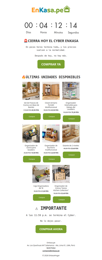 🚨 CIERRA HOY (última oportunidad)