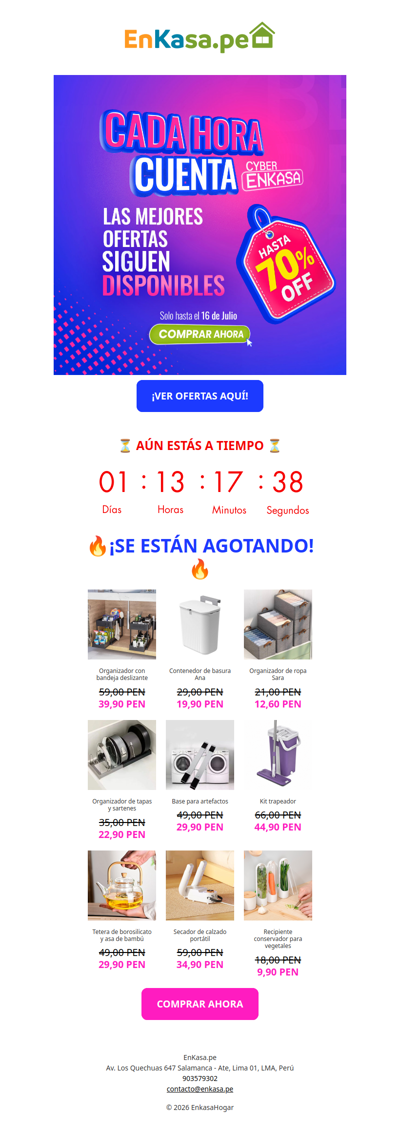🔥 Tu primera compra en Cyber empieza aquí