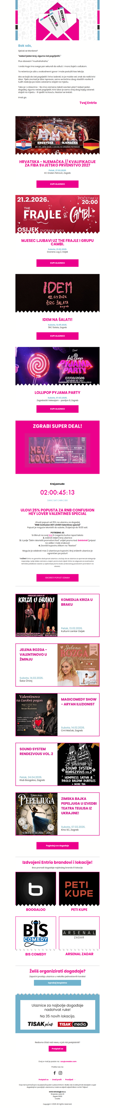 Izaberi jedan broj! 🔢