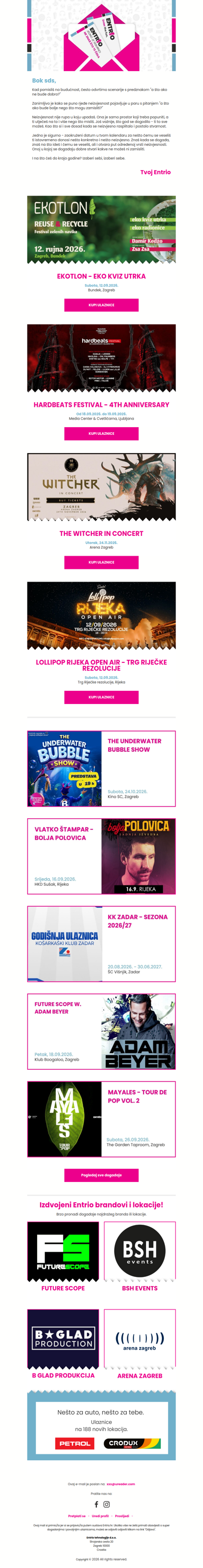 Jedno je sigurno: ne znaš što te čeka