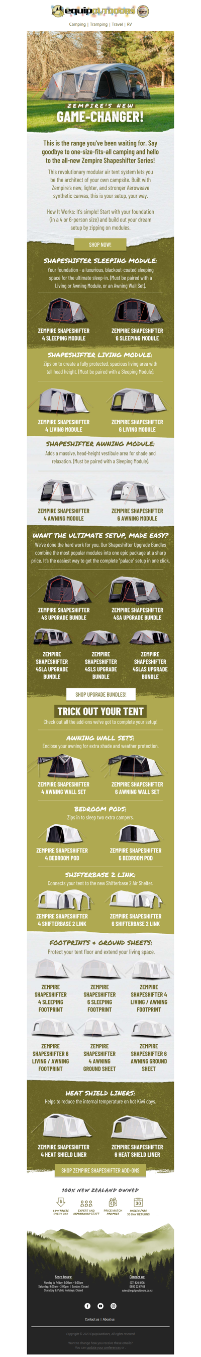 ⛺ The Future of Tents is Here