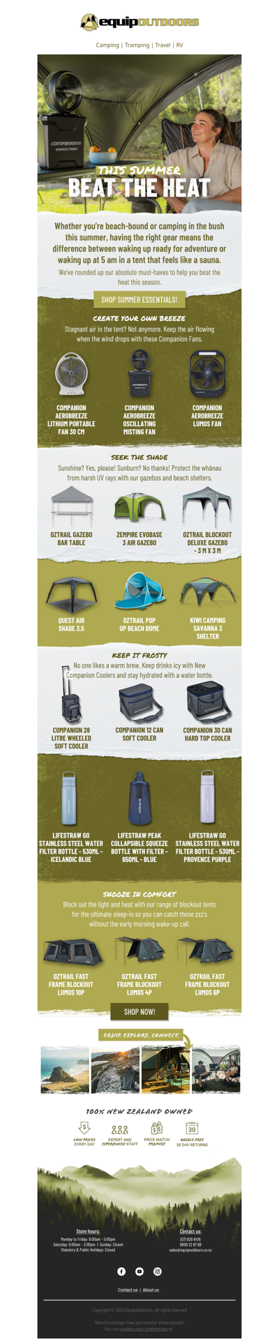 Don't Sweat It This Summer 🥵