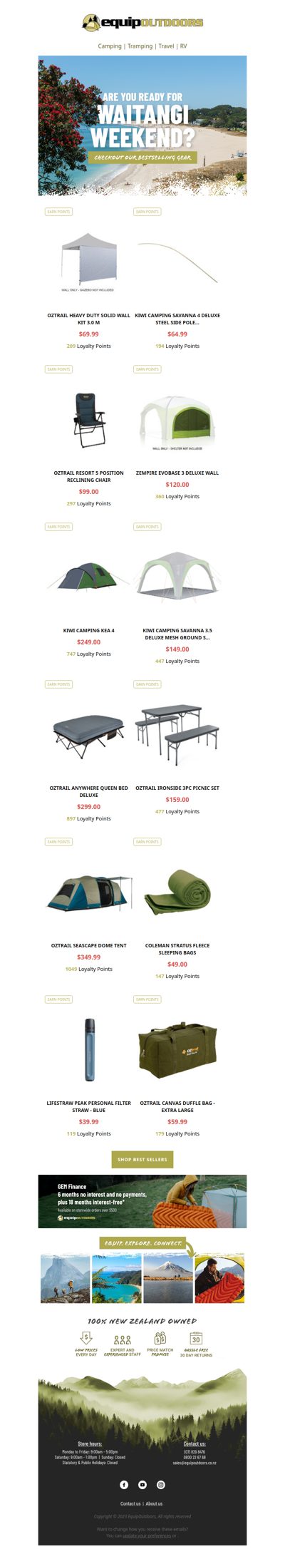 Waitangi Day is coming: Are you camp-ready? 🔥