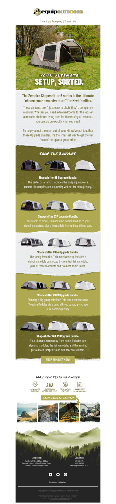 🏕️ Upgrade your Zempire 6 series!