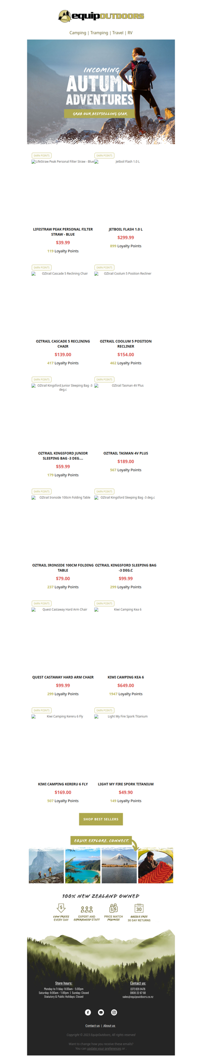 New season, same legendary gear 🍂