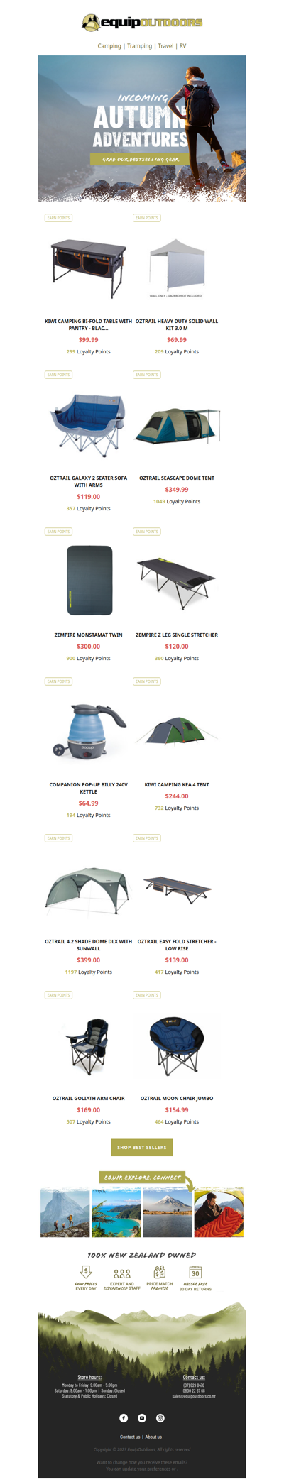 New season, same legendary gear 🍂