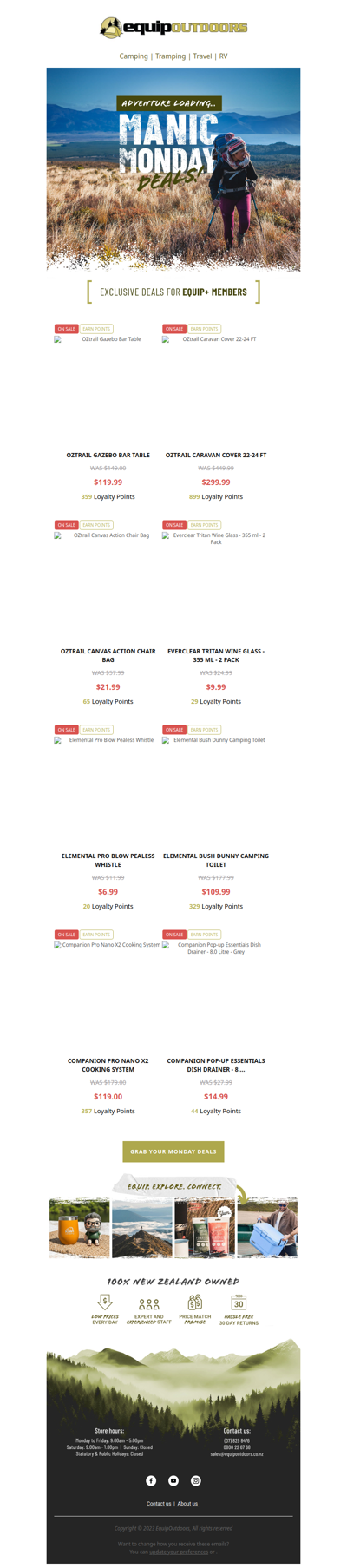 Cooler trails, even cooler prices. Gear up for the season inside 🍂