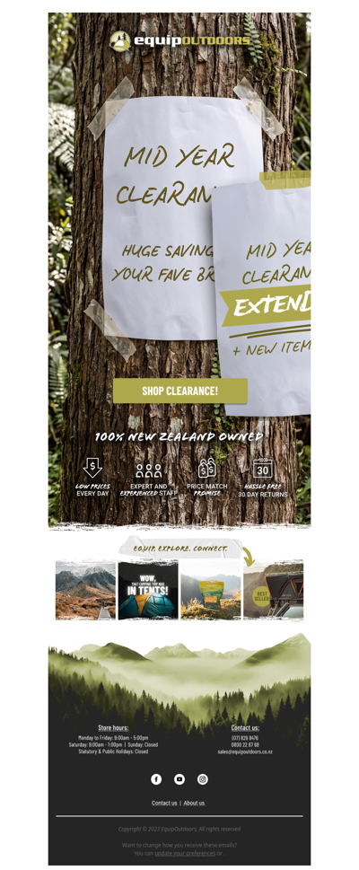 🚨 EXTENDED: Mid-Year Clearance! 🚨