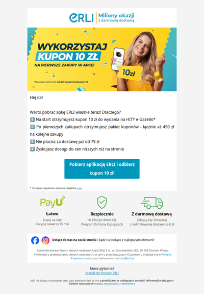 10 zł czeka na Ciebie – odbierz zanim zniknie! ⏰