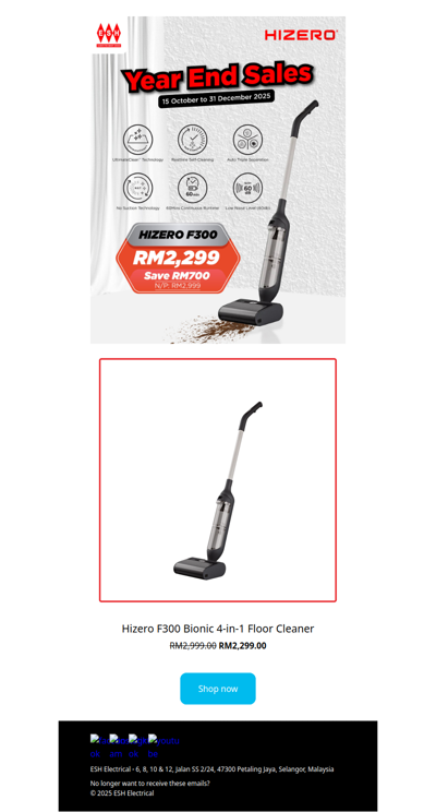 ✨ 𝐇𝐈𝐙𝐄𝐑𝐎 𝐘𝐞𝐚𝐫 𝐄𝐧𝐝 𝐒𝐚𝐥𝐞 — 𝐒𝐚𝐯𝐞 𝐑𝐌𝟕𝟎𝟎 𝐨𝐧 𝐒𝐦𝐚𝐫𝐭𝐞𝐫 𝐂𝐥𝐞𝐚𝐧𝐢𝐧𝐠!