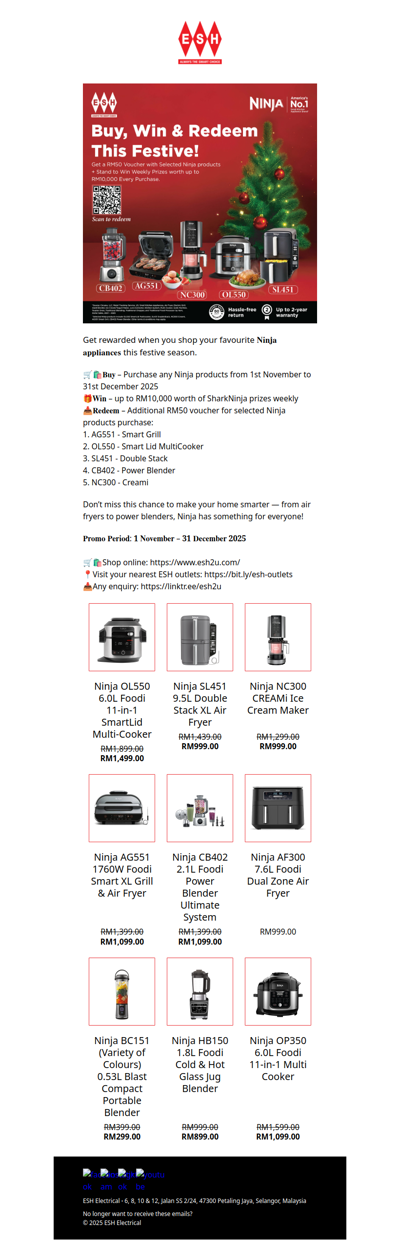 🎁 𝐁𝐮𝐲, 𝐖𝐢𝐧 & 𝐑𝐞𝐝𝐞𝐞𝐦 𝐰𝐢𝐭𝐡 𝐍𝐢𝐧𝐣𝐚: 𝐖𝐢𝐧 𝐔𝐩 𝐭𝐨 𝐑𝐌𝟏𝟎,𝟎𝟎𝟎 𝐏𝐫𝐢𝐳𝐞𝐬 + 𝐆𝐞𝐭 𝐑𝐌𝟓𝟎 𝐕𝐨𝐮𝐜𝐡𝐞𝐫 𝐓𝐡𝐢𝐬 𝐅𝐞𝐬𝐭𝐢𝐯𝐞 𝐒𝐞𝐚𝐬𝐨𝐧!