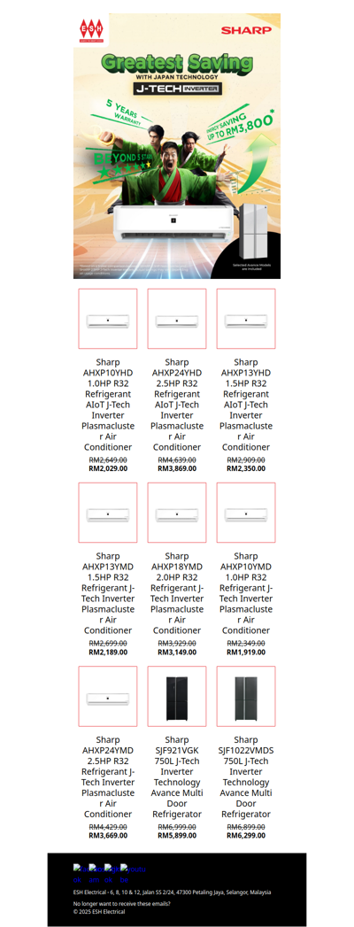 𝐔𝐧𝐥𝐨𝐜𝐤 𝐭𝐡𝐞 𝐆𝐫𝐞𝐚𝐭𝐞𝐬𝐭 𝐒𝐚𝐯𝐢𝐧𝐠𝐬 𝐰𝐢𝐭𝐡 𝐒𝐇𝐀𝐑𝐏 𝐉-𝐓𝐞𝐜𝐡 𝐈𝐧𝐯𝐞𝐫𝐭𝐞𝐫! 🌟