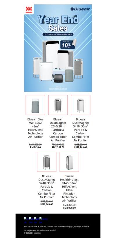 🩵 𝐁𝐥𝐮𝐞𝐚𝐢𝐫 𝐘𝐞𝐚𝐫 𝐄𝐧𝐝 𝐒𝐚𝐥𝐞 — 𝐄𝐧𝐣𝐨𝐲 𝟏𝟎% 𝐎𝐅𝐅 𝐨𝐧 𝐁𝐥𝐮𝐞𝐚𝐢𝐫 𝐀𝐢𝐫 𝐏𝐮𝐫𝐢𝐟𝐢𝐞𝐫𝐬