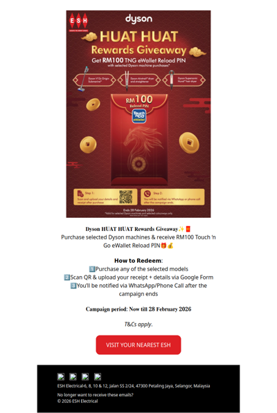 𝐇𝐮𝐚𝐭 𝐇𝐮𝐚𝐭! 𝐆𝐞𝐭 𝐑𝐌𝟏𝟎𝟎 𝐓𝐨𝐮𝐜𝐡 ’𝐧 𝐆𝐨 𝐰𝐢𝐭𝐡 𝐃𝐲𝐬𝐨𝐧 🧧✨