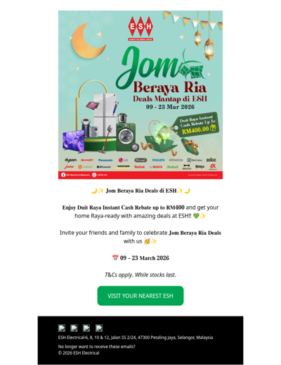 𝐉𝐨𝐦 𝐁𝐞𝐫𝐚𝐲𝐚 𝐑𝐢𝐚 𝐃𝐞𝐚𝐥𝐬 𝐌𝐚𝐧𝐭𝐚𝐩 𝐝𝐢 𝐄𝐒𝐇 ✨𝐃𝐮𝐢𝐭 𝐑𝐚𝐲𝐚 𝐔𝐩 𝐭𝐨 𝐑𝐌𝟒𝟎𝟎 𝐀𝐰𝐚𝐢𝐭𝐬! 💚